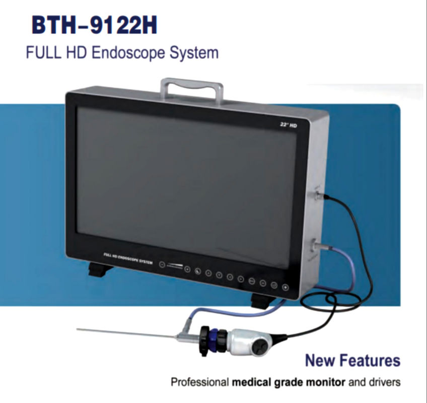 مانیتور 22 اینچی دوربین آندوسکوپی فول اچ دی 80 واتی LED منبع نور سرد BTH-9122H