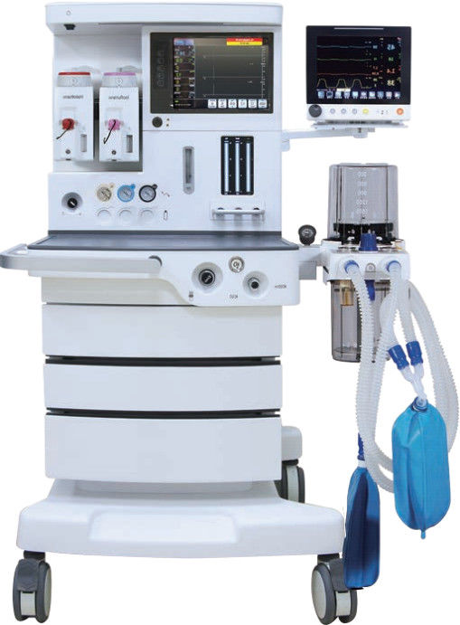 15 ′′ دستگاه تهویه کننده تنفسی با صفحه لمسی LCD TFT برای اندازه گیری دقیق ETCO2