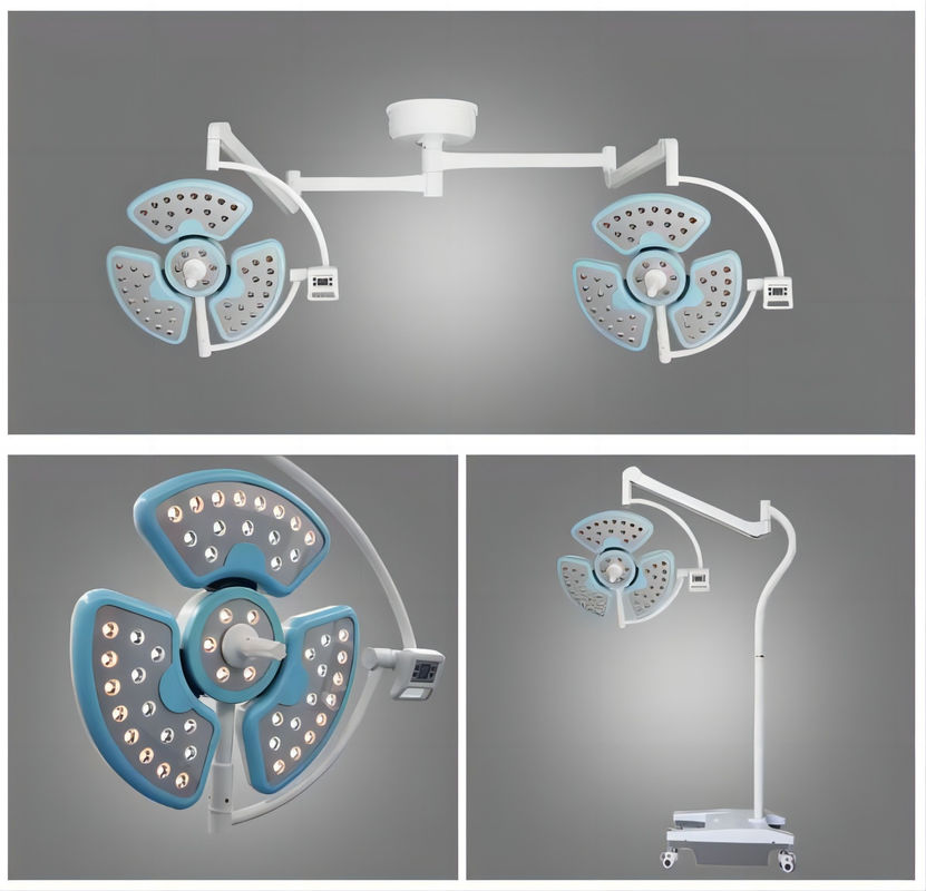 LED 3 گلبرگ نوع موبایل لامپ عامل بدون سایه نور عملیات تئاتر EXPERT-LED720/720